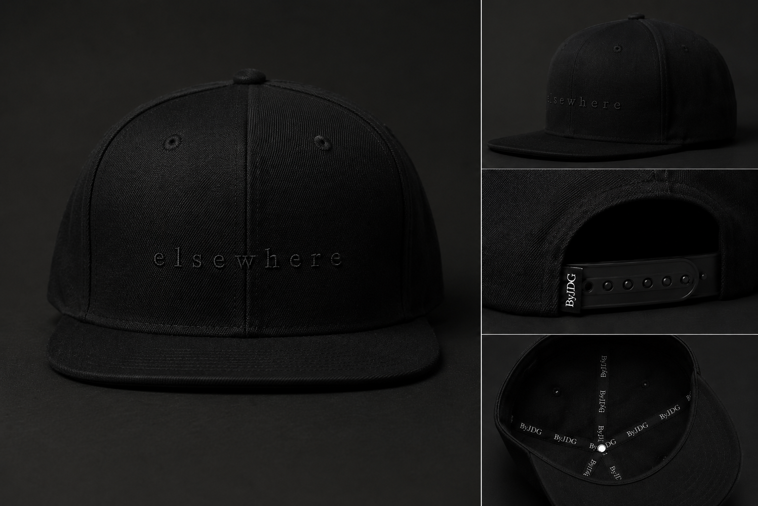 Black ByJDG cap