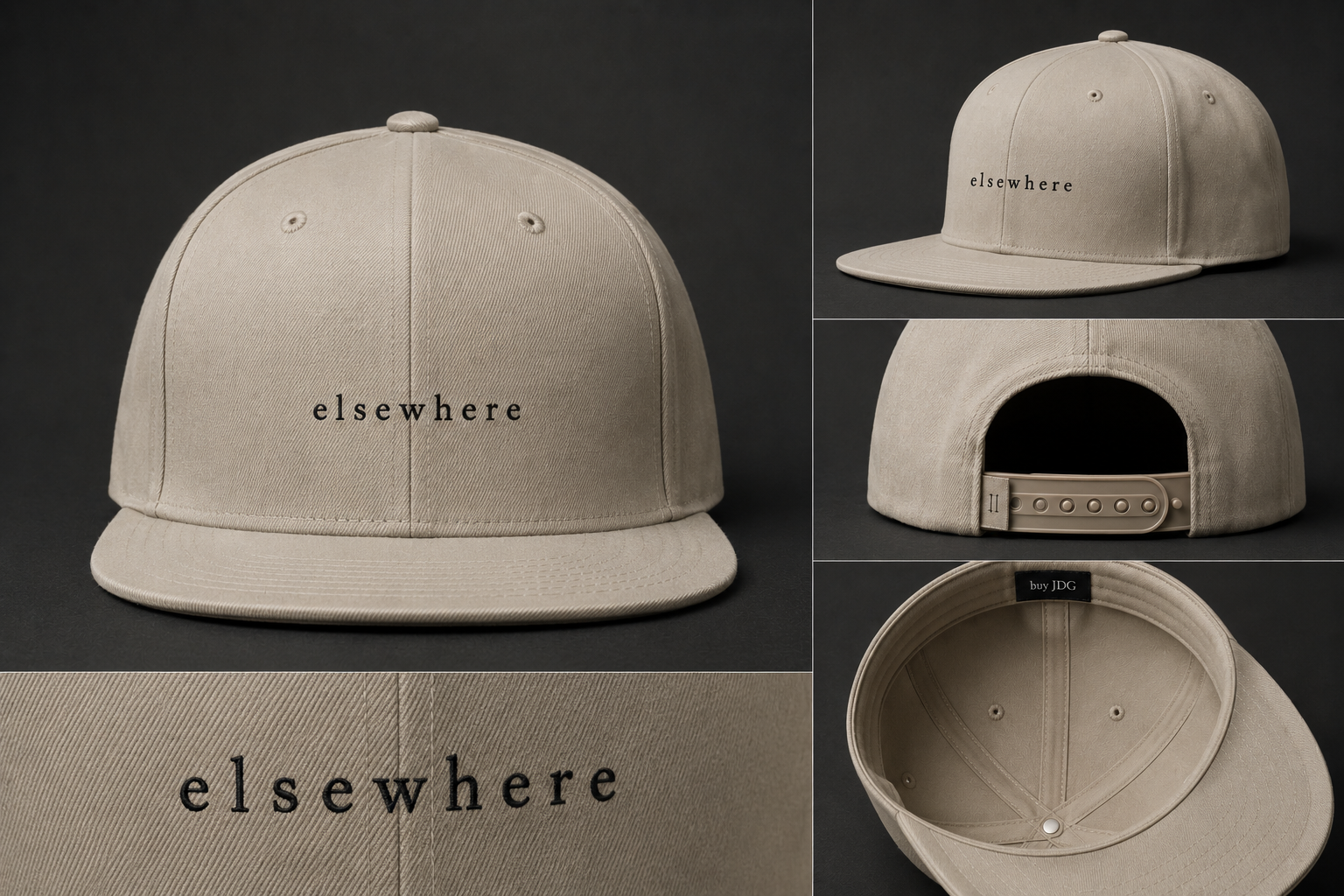 Stone ByJDG cap